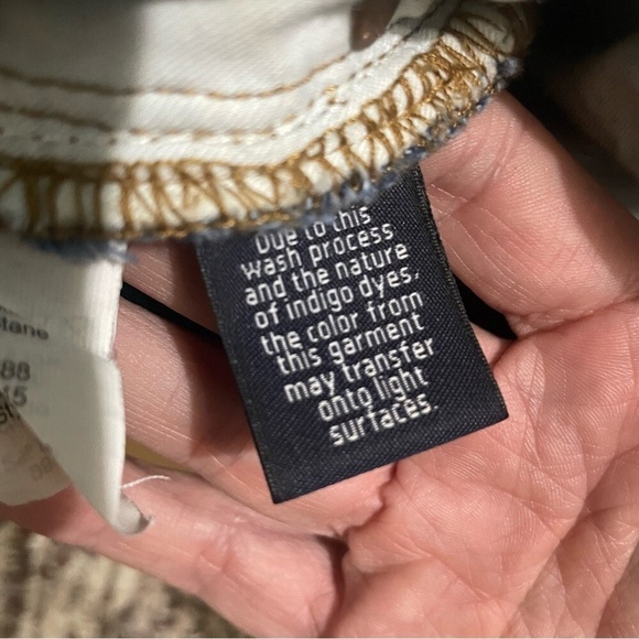 Madewell High Rise Wide Leg Crop Raw Hem Jeans size 26 -Medium Stone Wash Denim - Picture 10 of 10